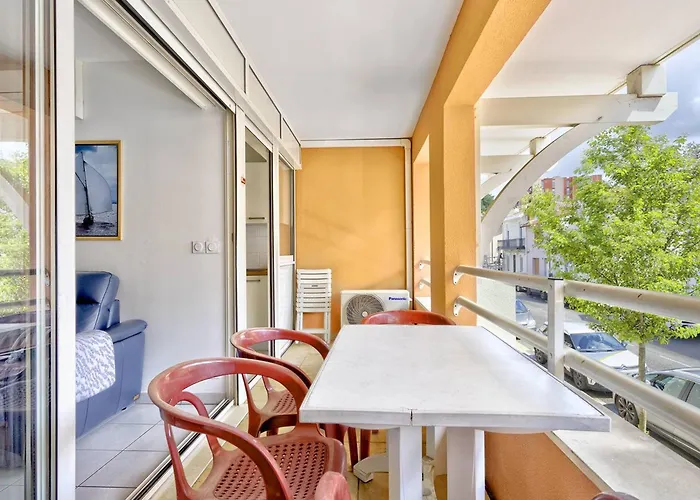 Daire T3 Confortable A Centre Avec Loggia, Parking Et Clim, A 400m De La Plage! - Fr-1-433-120